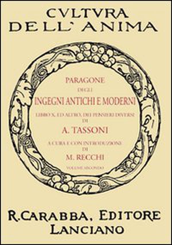 Paragone degli ingegni antichi e moderni - Vol. 2 - Librerie.coop Paragone degli ingegni antichi e moderni - Vol. 2 - Librerie.coop