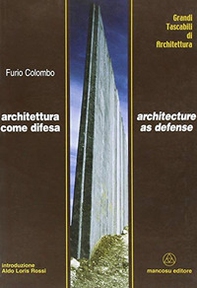 Architettura come difesa-Architecture as defense - Librerie.coop