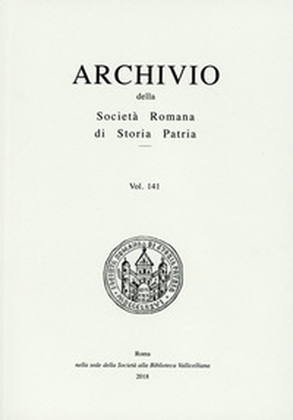 Archivio della Società romana di storia patria - Librerie.coop Archivio della Società romana di storia patria - Librerie.coop