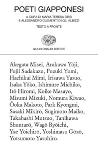 Poeti giapponesi. Testo giapponese a fronte - Librerie.coop