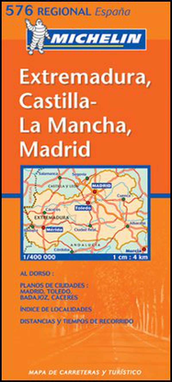 Extremadura, Castilla la Mancha, Madrid 1:400.000 - Librerie.coop Extremadura, Castilla la Mancha, Madrid 1:400.000 - Librerie.coop