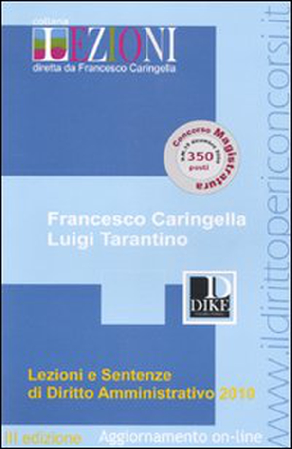 Lezioni e sentenze di diritto amministrativo 2010 - Librerie.coop Lezioni e sentenze di diritto amministrativo 2010 - Librerie.coop