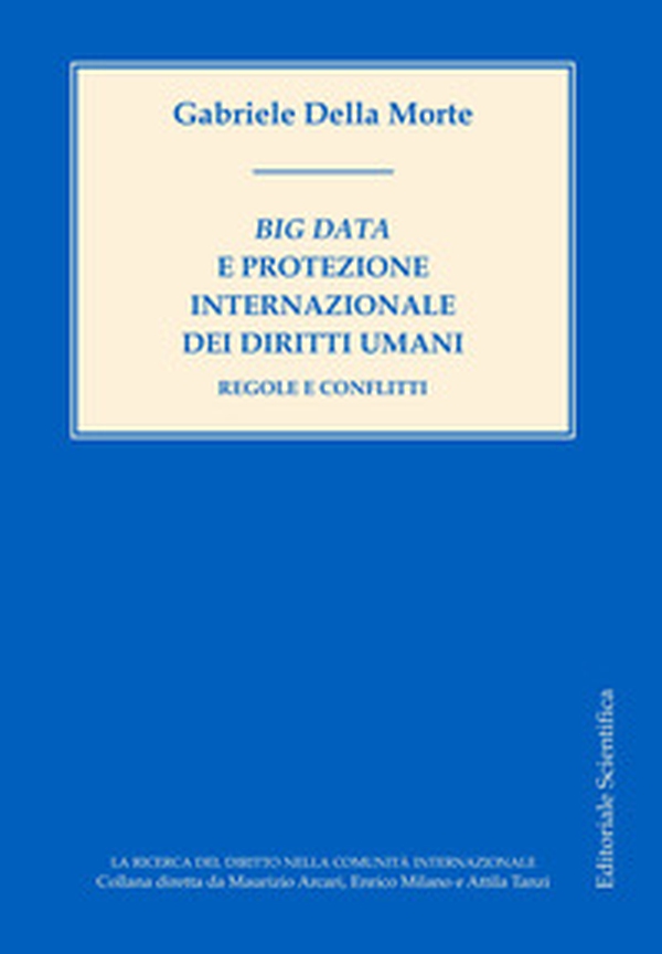 Big data e protezione internazionale dei diritti umani. Regole e conflitti - Librerie.coop Big data e protezione internazionale dei diritti umani. Regole e conflitti - Librerie.coop