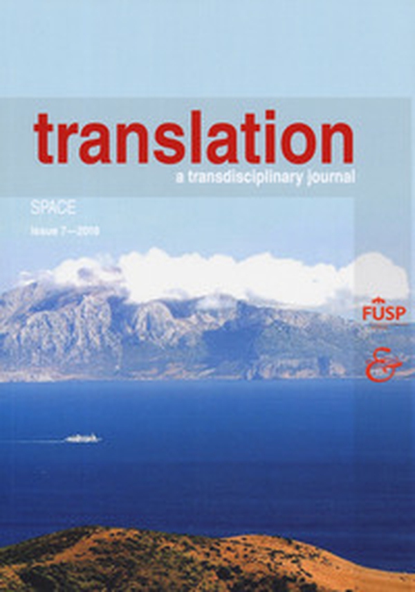 Translation. A transdisciplinary journal - Vol. 7 - Librerie.coop Translation. A transdisciplinary journal - Vol. 7 - Librerie.coop