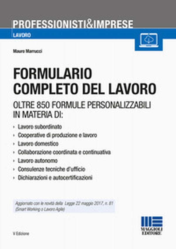 Formulario completo del lavoro - Librerie.coop Formulario completo del lavoro - Librerie.coop