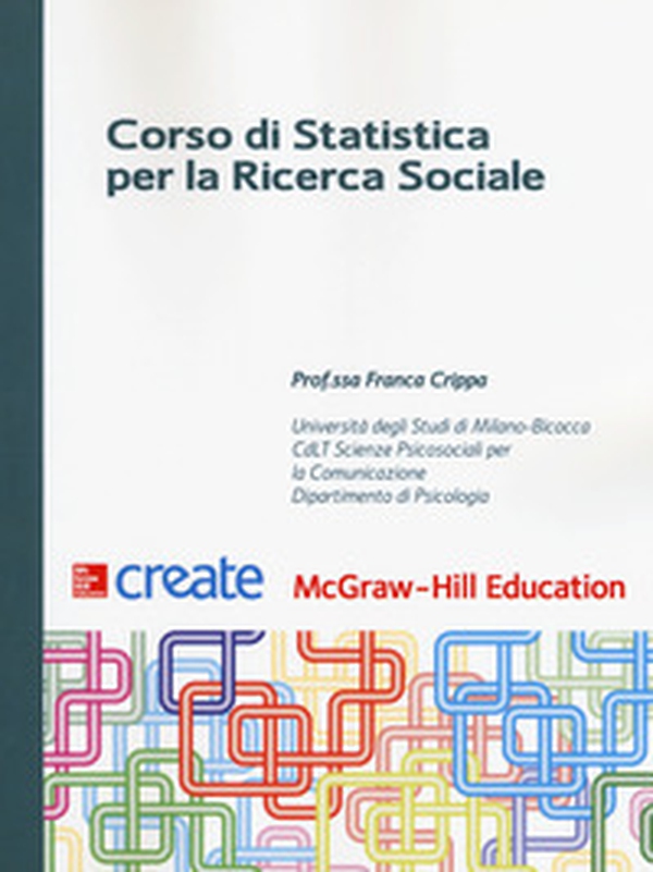 Corso di statistica per la ricerca sociale - Librerie.coop Corso di statistica per la ricerca sociale - Librerie.coop