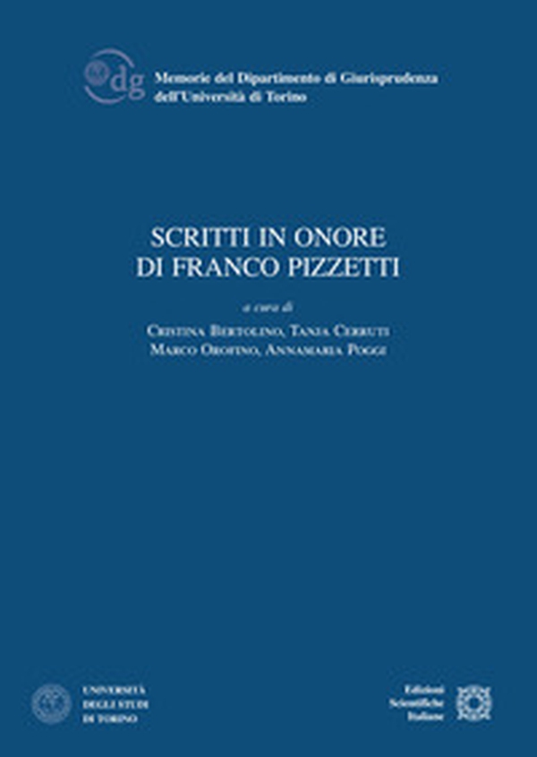 Scritti in onore di Franco Pizzetti - Librerie.coop Scritti in onore di Franco Pizzetti - Librerie.coop