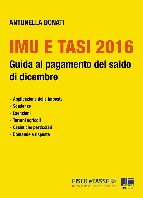 Imu e Tasi 2016 - Librerie.coop Imu e Tasi 2016 - Librerie.coop