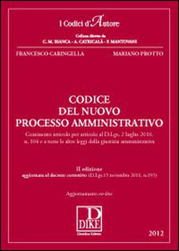 Codice del nuovo processo amministrativo - Librerie.coop Codice del nuovo processo amministrativo - Librerie.coop
