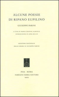 Alcune poesie di Ripano Eupilino - Librerie.coop
