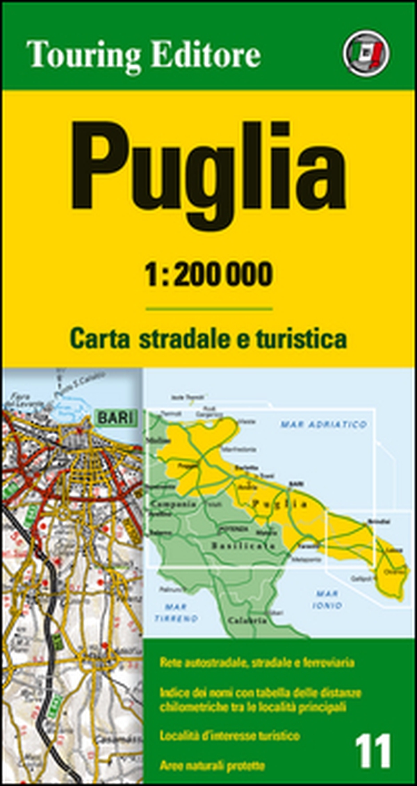Puglia 1:200.000. Carta stradale e turistica - Librerie.coop Puglia 1:200.000. Carta stradale e turistica - Librerie.coop