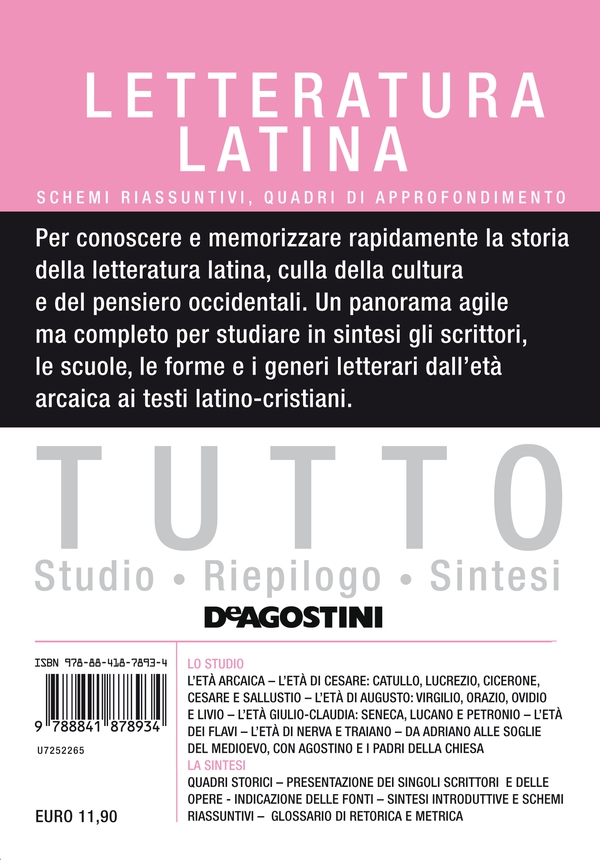 Tutto letteratura latina - Librerie.coop Tutto letteratura latina - Librerie.coop