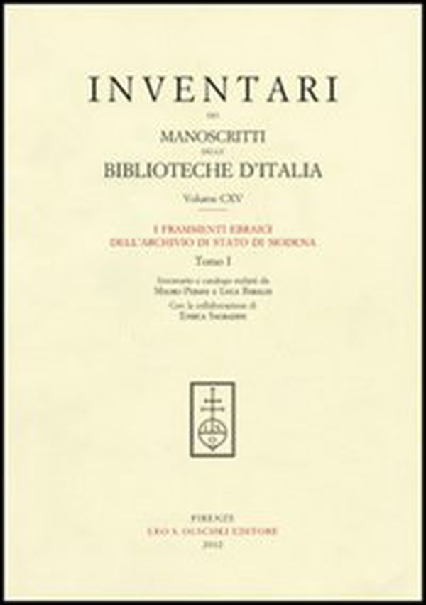Inventari dei manoscritti delle biblioteche d'Italia - Vol. 115 - Librerie.coop Inventari dei manoscritti delle biblioteche d'Italia - Vol. 115 - Librerie.coop