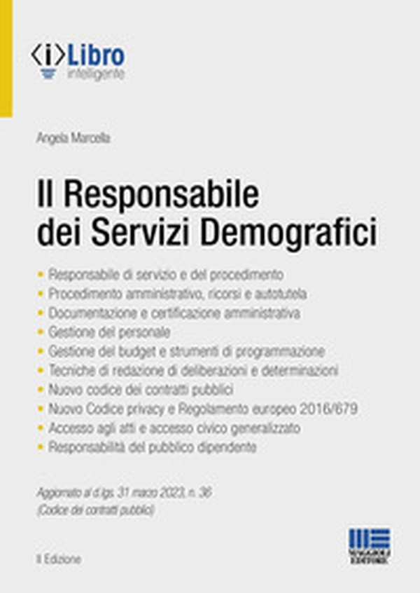 Il responsabile dei servizi demografici - Librerie.coop Il responsabile dei servizi demografici - Librerie.coop