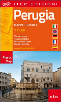 Perugia. Pianta turistica 1:4.500 - Librerie.coop