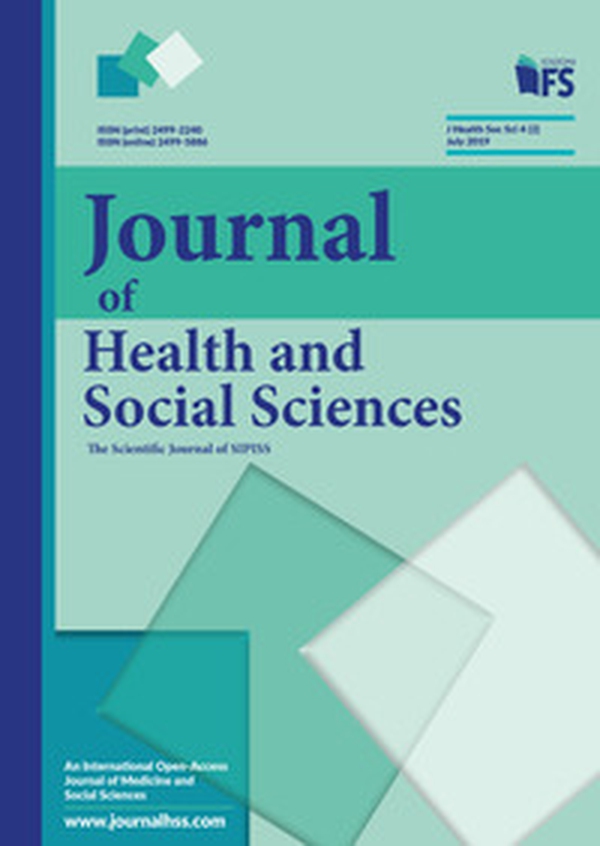 Journal of health and social sciences - Librerie.coop Journal of health and social sciences - Librerie.coop