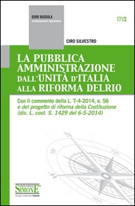 La pubblica amministrazione dall'unità d'Italia alla riforma Delrio - Librerie.coop