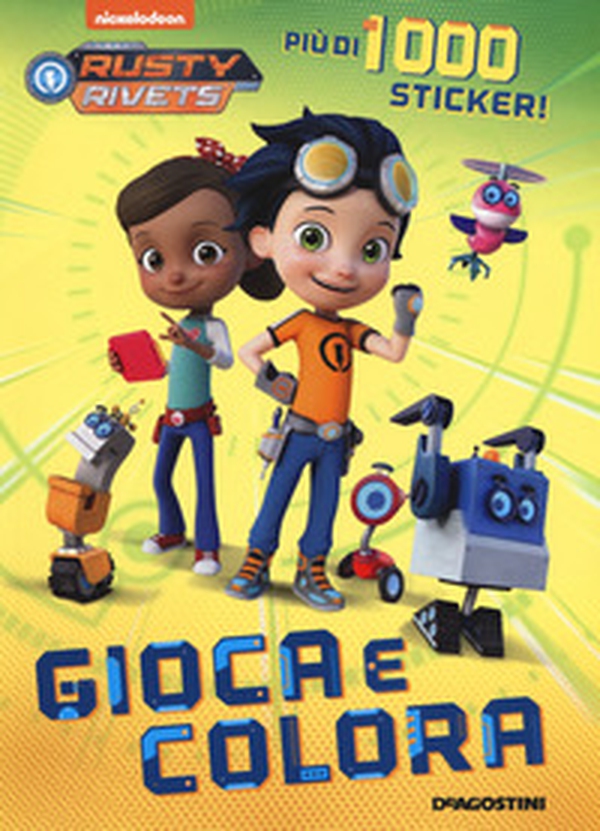 Gioca e colora. Rusty Rivets. Con adesivi - Librerie.coop Gioca e colora. Rusty Rivets. Con adesivi - Librerie.coop