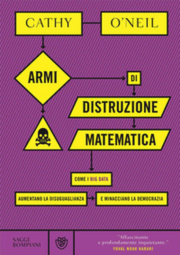 Armi di distruzione matematica. Come i big data aumentano la disuguaglianza e minacciano la democrazia - Librerie.coop Armi di distruzione matematica. Come i big data aumentano la disuguaglianza e minacciano la democrazia - Librerie.coop