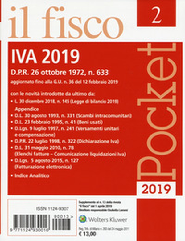 IVA 2019 - Librerie.coop IVA 2019 - Librerie.coop
