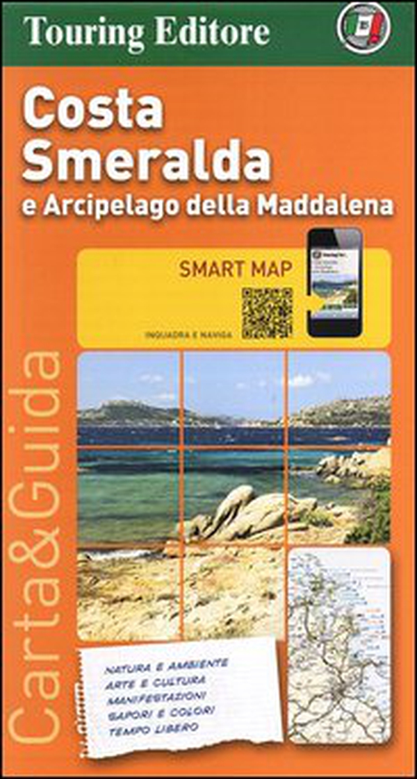Costa Smeralda e Arcipelago della Maddalena 1:175.000 - Librerie.coop Costa Smeralda e Arcipelago della Maddalena 1:175.000 - Librerie.coop