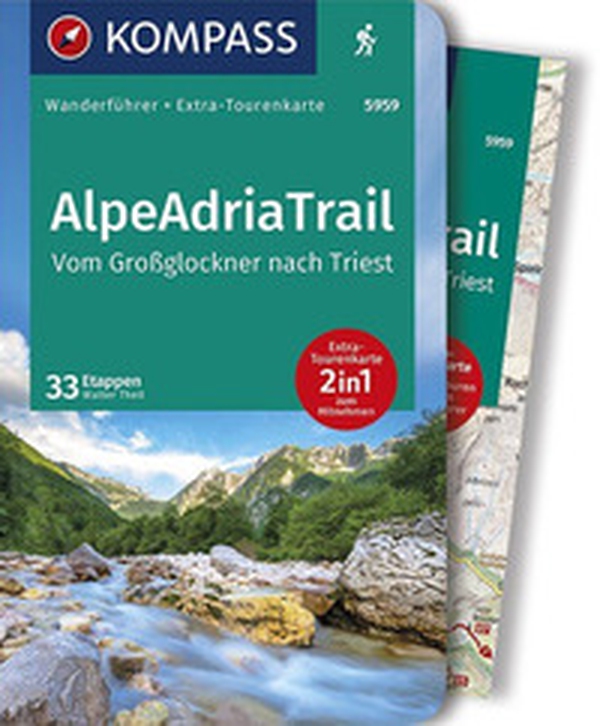 Guida escursionistica n. 5959. AlpeAdriaTrail, Vom Großglockner nachTriest. Con carta - Librerie.coop Guida escursionistica n. 5959. AlpeAdriaTrail, Vom Großglockner nachTriest. Con carta - Librerie.coop