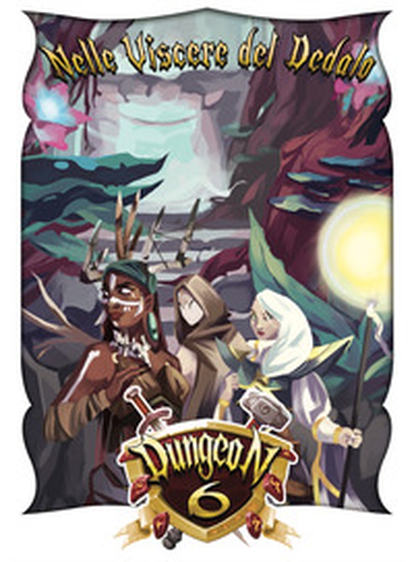 Dungeon 6. Nelle viscere del Dedalo. Espansione al gioco - Librerie.coop Dungeon 6. Nelle viscere del Dedalo. Espansione al gioco - Librerie.coop