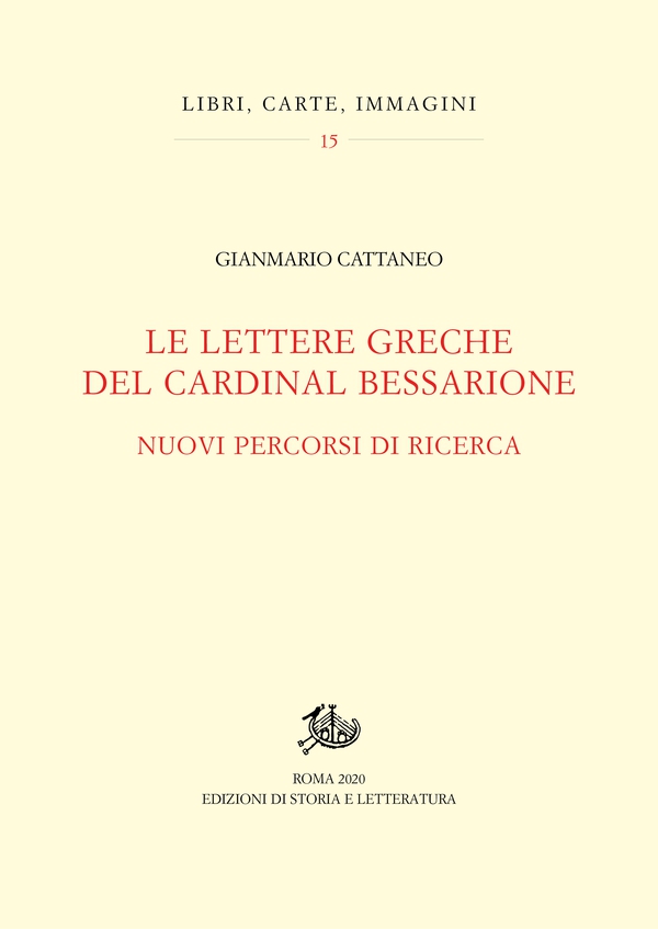 Le lettere greche del Cardinal Bessarione - Librerie.coop Le lettere greche del Cardinal Bessarione - Librerie.coop