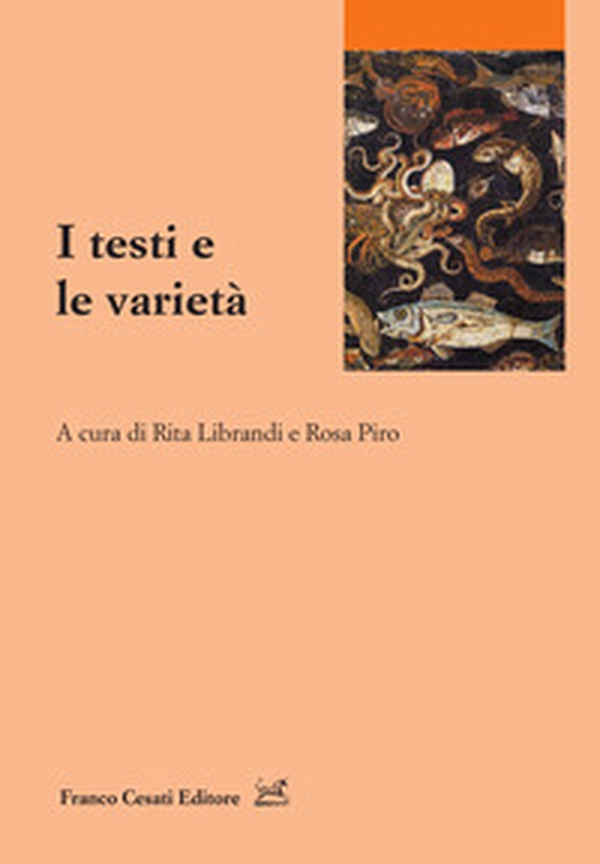 I testi e le varietà - Librerie.coop I testi e le varietà - Librerie.coop