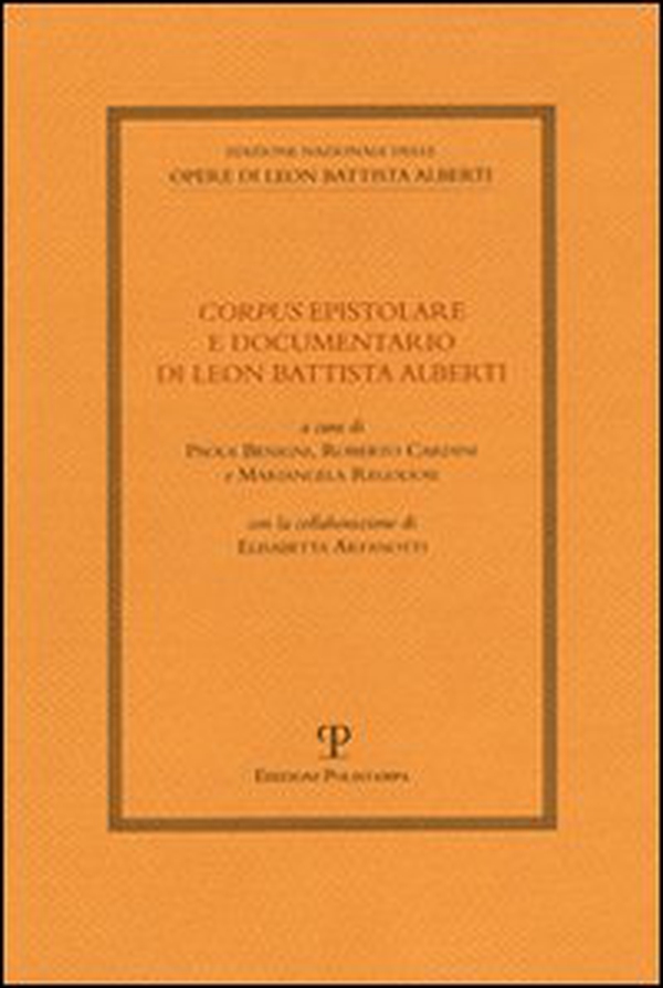 Corpus epistolare e documentario di Leon Battista Alberti - Librerie.coop Corpus epistolare e documentario di Leon Battista Alberti - Librerie.coop