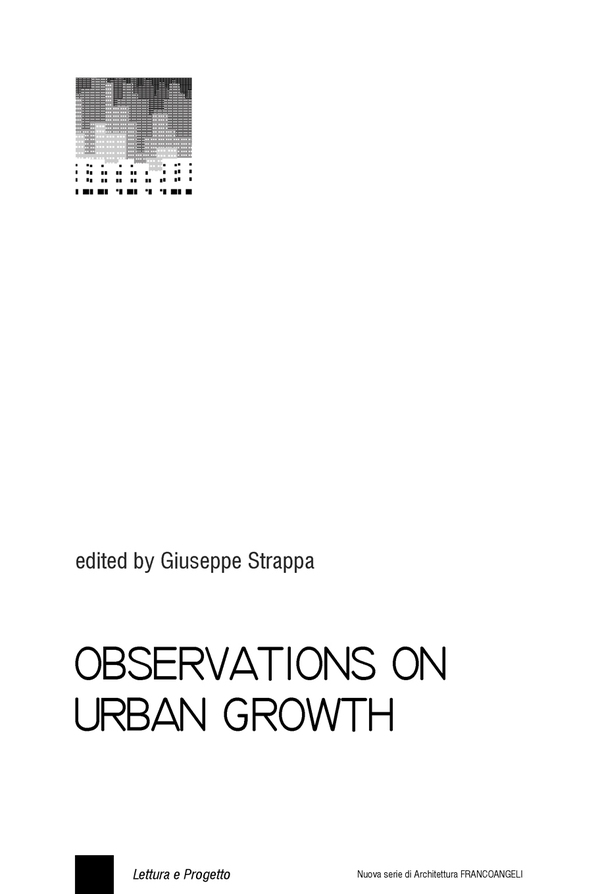 Observations on urban growth - Librerie.coop Observations on urban growth - Librerie.coop
