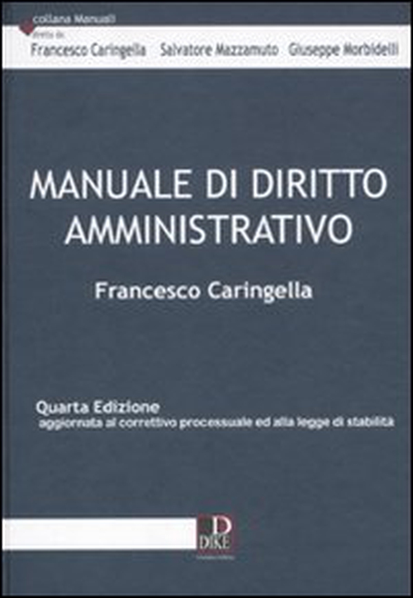 Manuale di diritto amministrativo - Librerie.coop Manuale di diritto amministrativo - Librerie.coop
