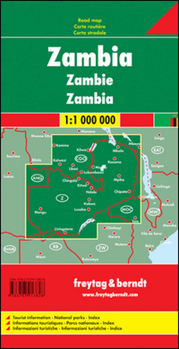 Zambia 1:1.000.000 - Librerie.coop Zambia 1:1.000.000 - Librerie.coop