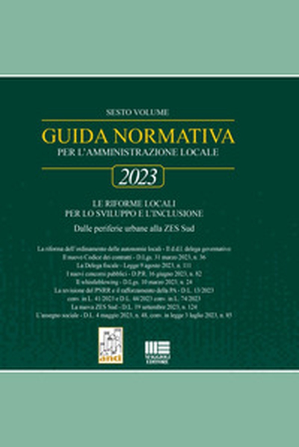 Guida normativa per l'amministrazione locale 2023 - Librerie.coop Guida normativa per l'amministrazione locale 2023 - Librerie.coop