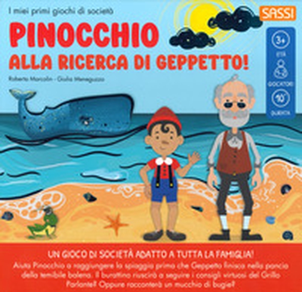 Pinocchio. Alla ricerca di Geppetto. I miei primi giochi di società - Librerie.coop Pinocchio. Alla ricerca di Geppetto. I miei primi giochi di società - Librerie.coop