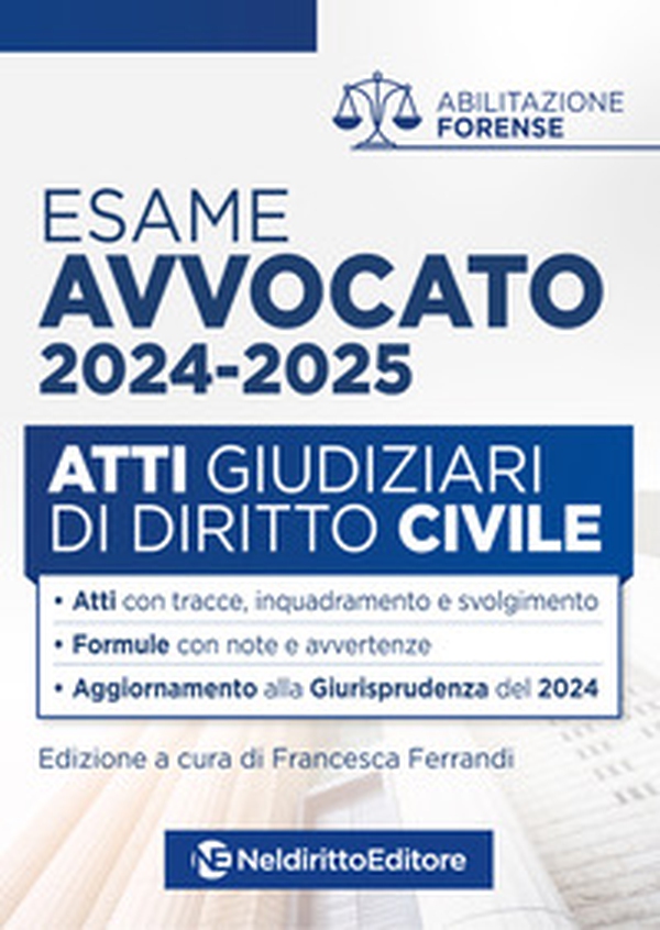 Atti di diritto civile per l'esame di avvocato 2024 - Librerie.coop Atti di diritto civile per l'esame di avvocato 2024 - Librerie.coop