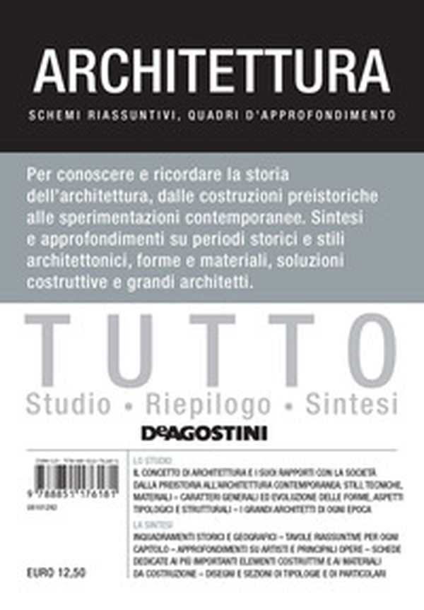 Tutto architettura. Schemi riassuntivi, quadri d'approfondimento - Librerie.coop Tutto architettura. Schemi riassuntivi, quadri d'approfondimento - Librerie.coop