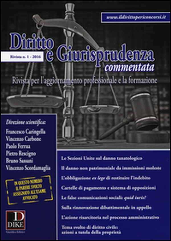 Diritto e giurisprudenza commentata - Vol. 1 - Librerie.coop Diritto e giurisprudenza commentata - Vol. 1 - Librerie.coop