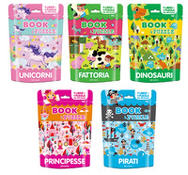 Book & Puzzle. Unicorni-Fattoria-Principesse-Dinosauri-Pirati (5 tit. sfusi) - Librerie.coop Book & Puzzle. Unicorni-Fattoria-Principesse-Dinosauri-Pirati (5 tit. sfusi) - Librerie.coop