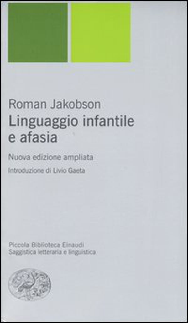 Linguaggio infantile e afasia - Librerie.coop Linguaggio infantile e afasia - Librerie.coop