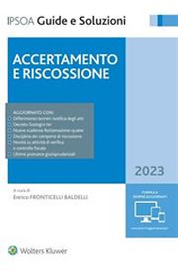 Accertamento e riscossione 2023 - Librerie.coop Accertamento e riscossione 2023 - Librerie.coop