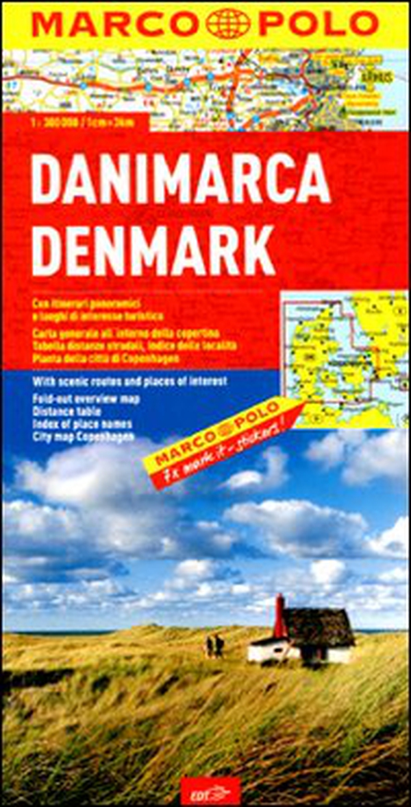 Danimarca 1:300.000 - Librerie.coop Danimarca 1:300.000 - Librerie.coop