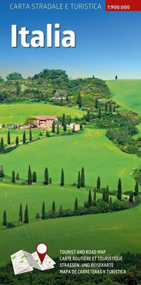 Carta stradale e turistica plastificata. Italia. 1:900.000 - Librerie.coop Carta stradale e turistica plastificata. Italia. 1:900.000 - Librerie.coop