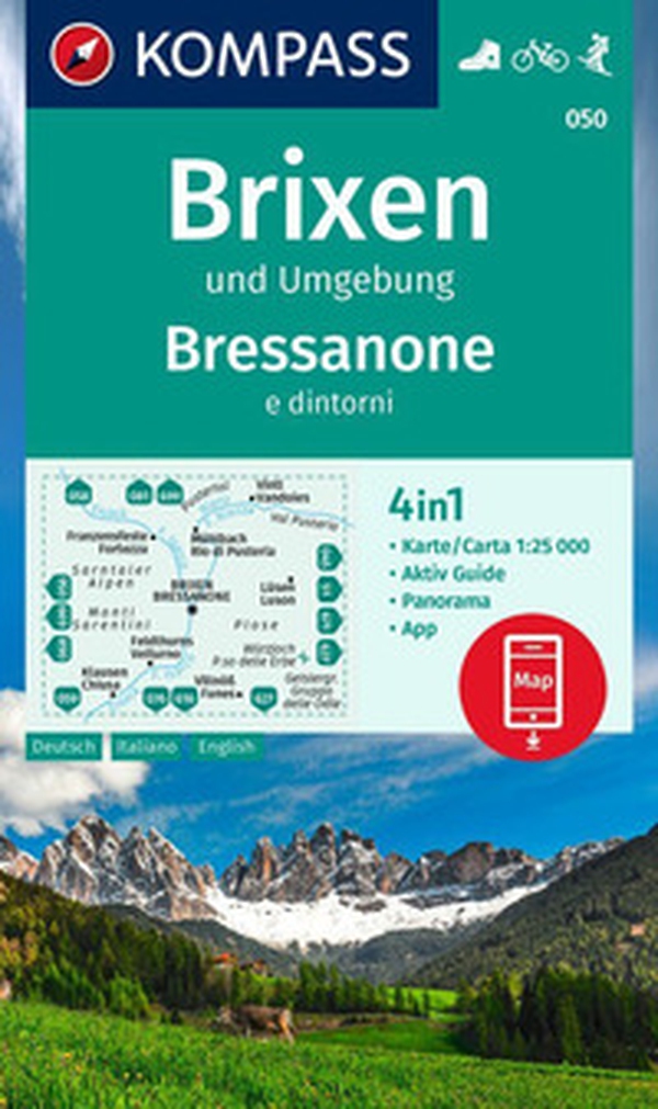 Carta escursionistica n. 050. Bressanone e dintorni - Librerie.coop Carta escursionistica n. 050. Bressanone e dintorni - Librerie.coop