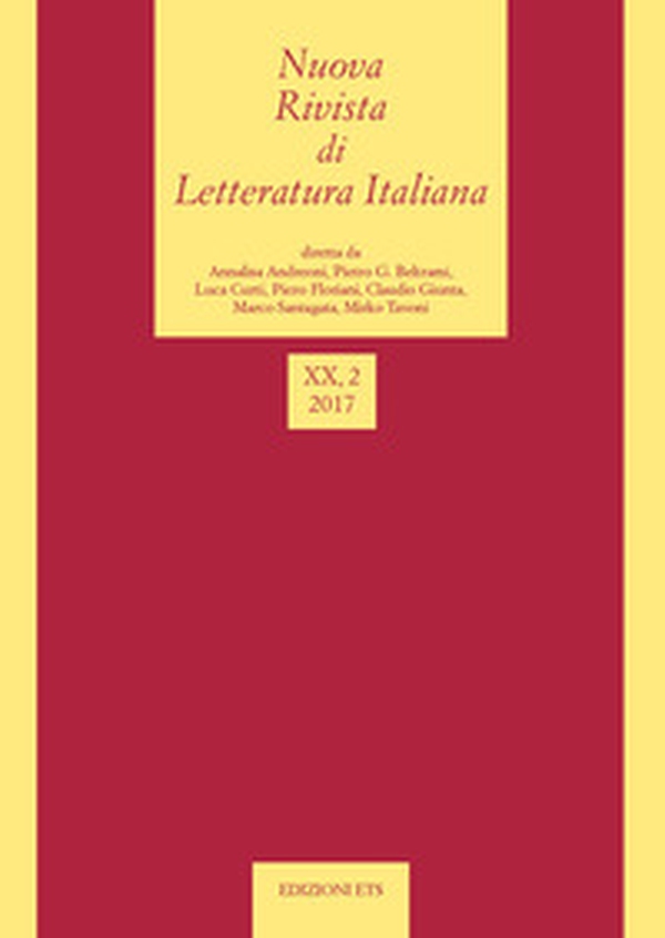 Nuova rivista di letteratura italiana - Vol. 2 - Librerie.coop Nuova rivista di letteratura italiana - Vol. 2 - Librerie.coop