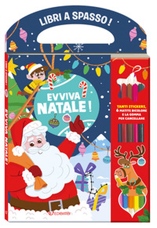 Evviva il Natale! Libri a spasso. Con adesivi - Librerie.coop Evviva il Natale! Libri a spasso. Con adesivi - Librerie.coop