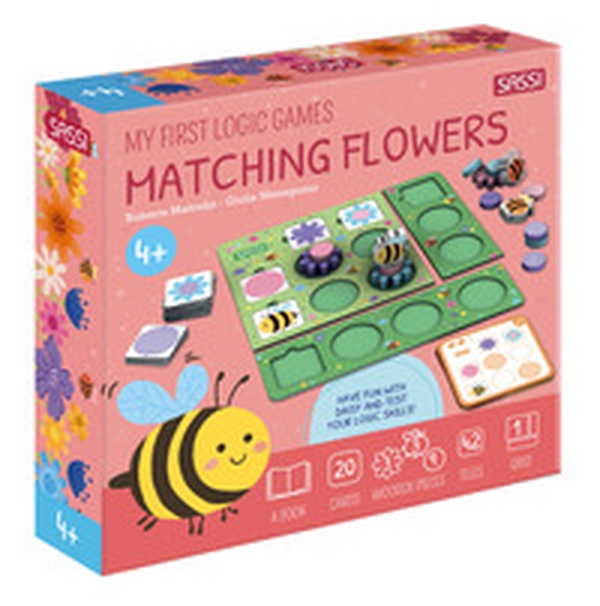 Matching flowers. My first logic games - Librerie.coop Matching flowers. My first logic games - Librerie.coop