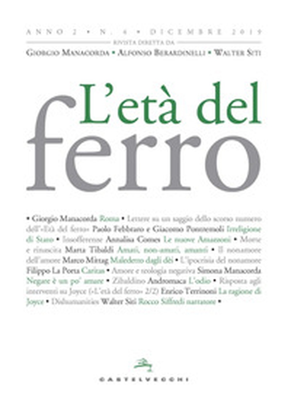 L'età del ferro - Librerie.coop L'età del ferro - Librerie.coop