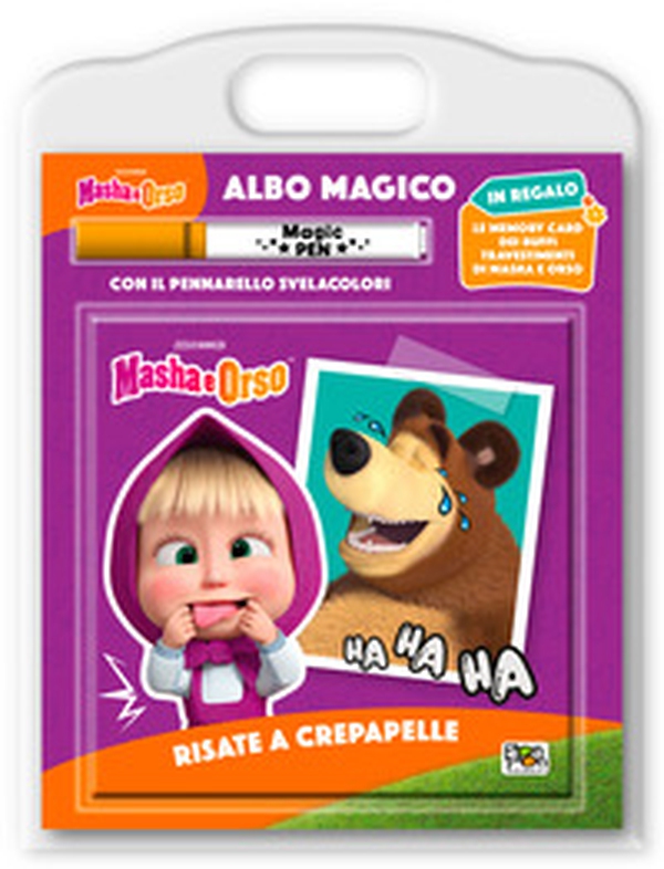 Risate a crepapelle. Masha e Orso. Albo magico - Librerie.coop Risate a crepapelle. Masha e Orso. Albo magico - Librerie.coop