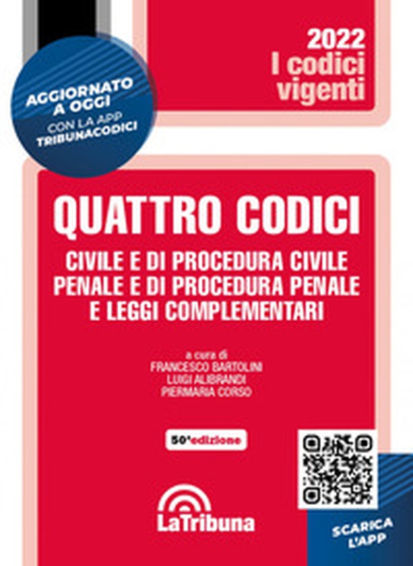 Quattro codici. Civile e di procedura civile, penale e di procedura penale - Librerie.coop Quattro codici. Civile e di procedura civile, penale e di procedura penale - Librerie.coop